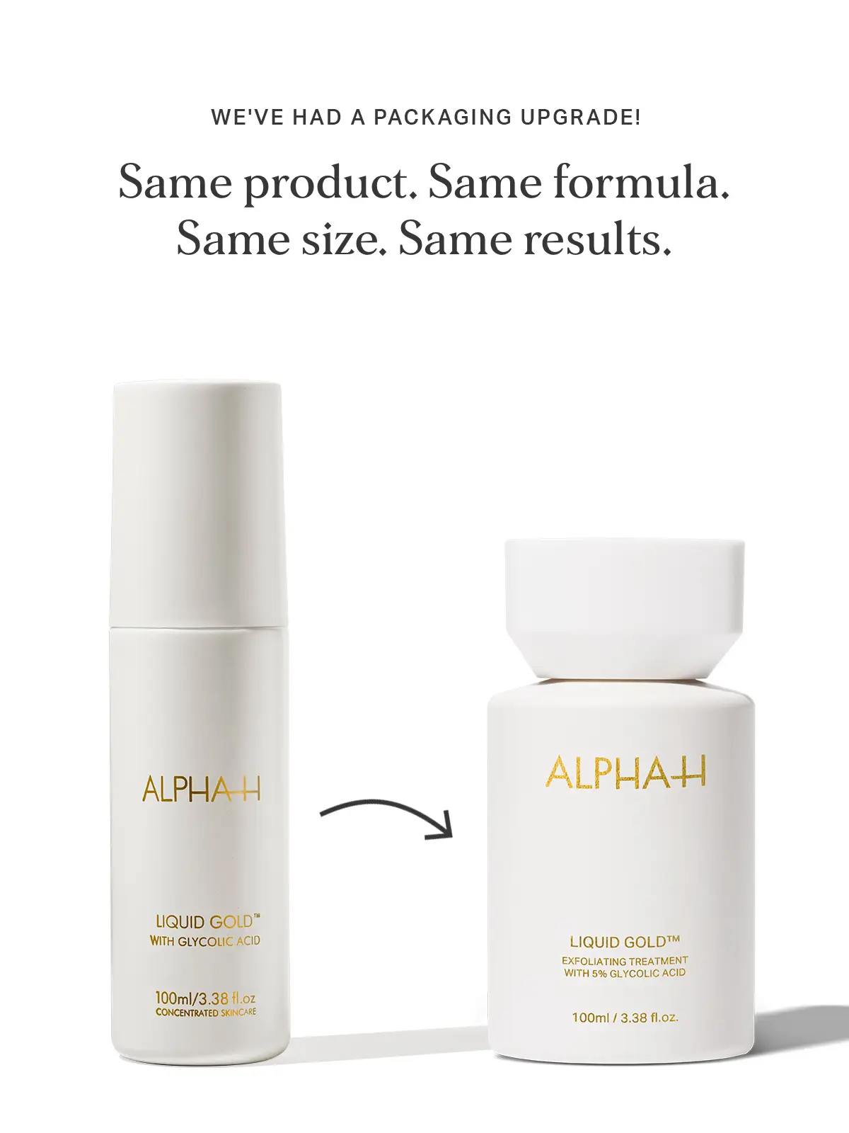 ALPHA-H - Liquid Gold - Nieuwe Verpakking - Zelfde Formule