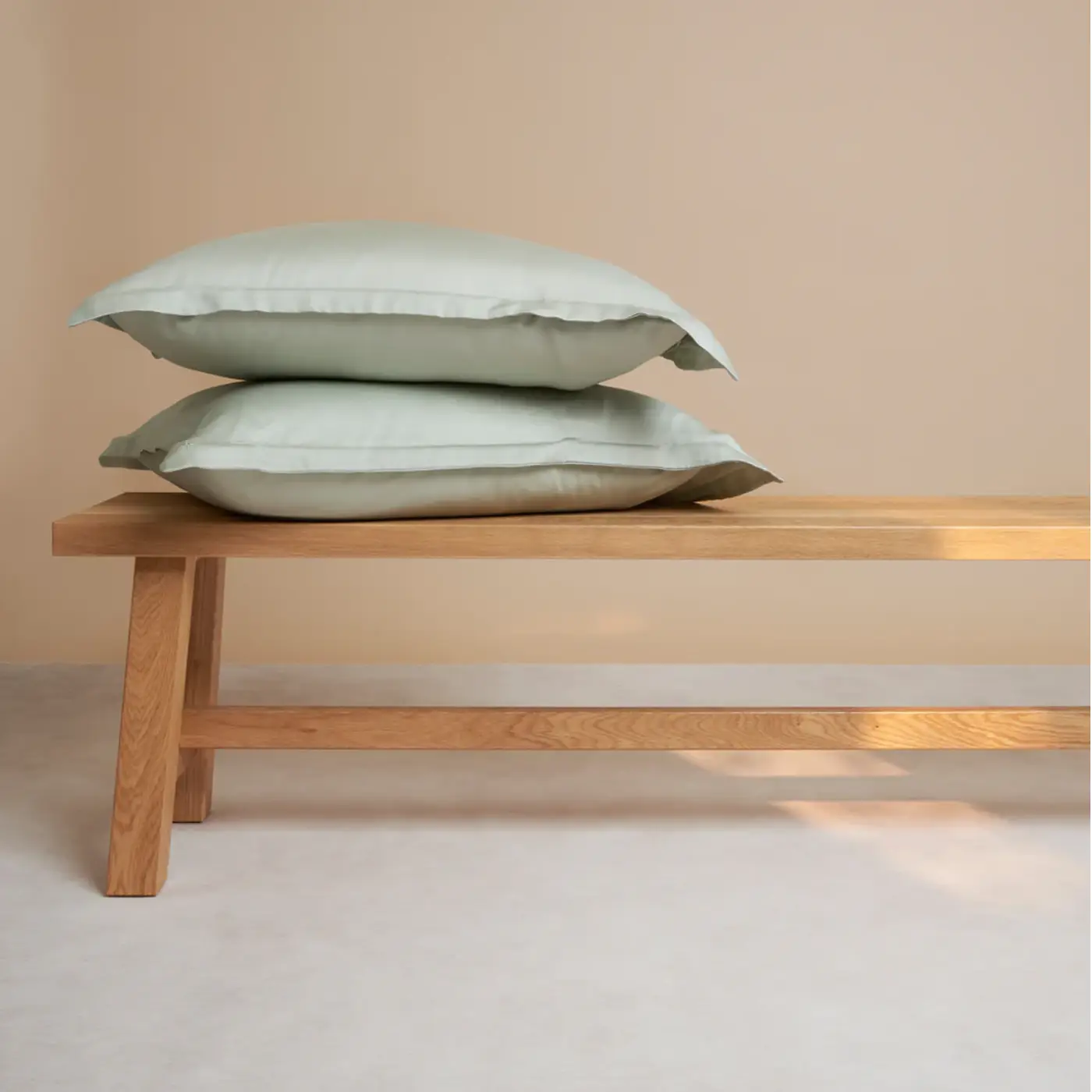 COCO & CICI - Kussensloop - Tencel - Groengrijs