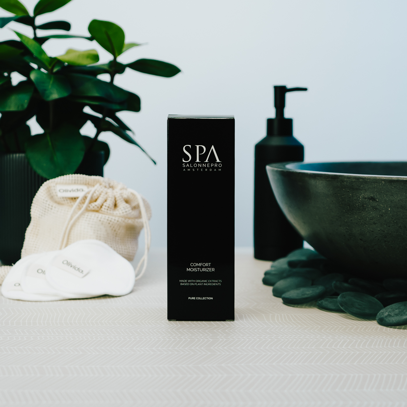 Spa salonnepro 2021 - Comfort Moisturizer - Olivida voorkant verpakking