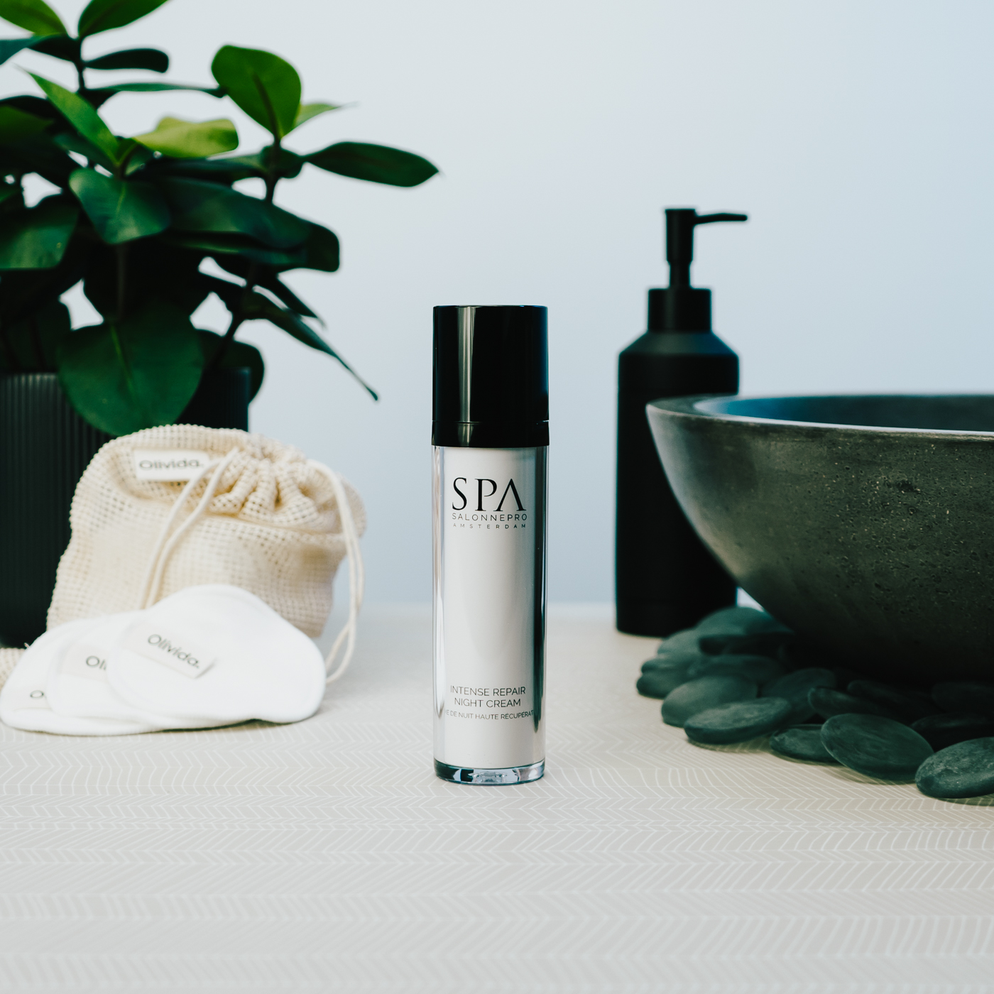 Spa salonnepro 2021 - Intense Repair Night Cream - Olivida voorkant