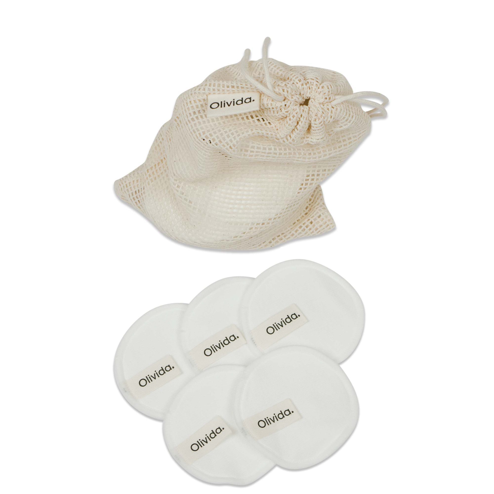 olivida waszakje wattenschijfjes 5stuks