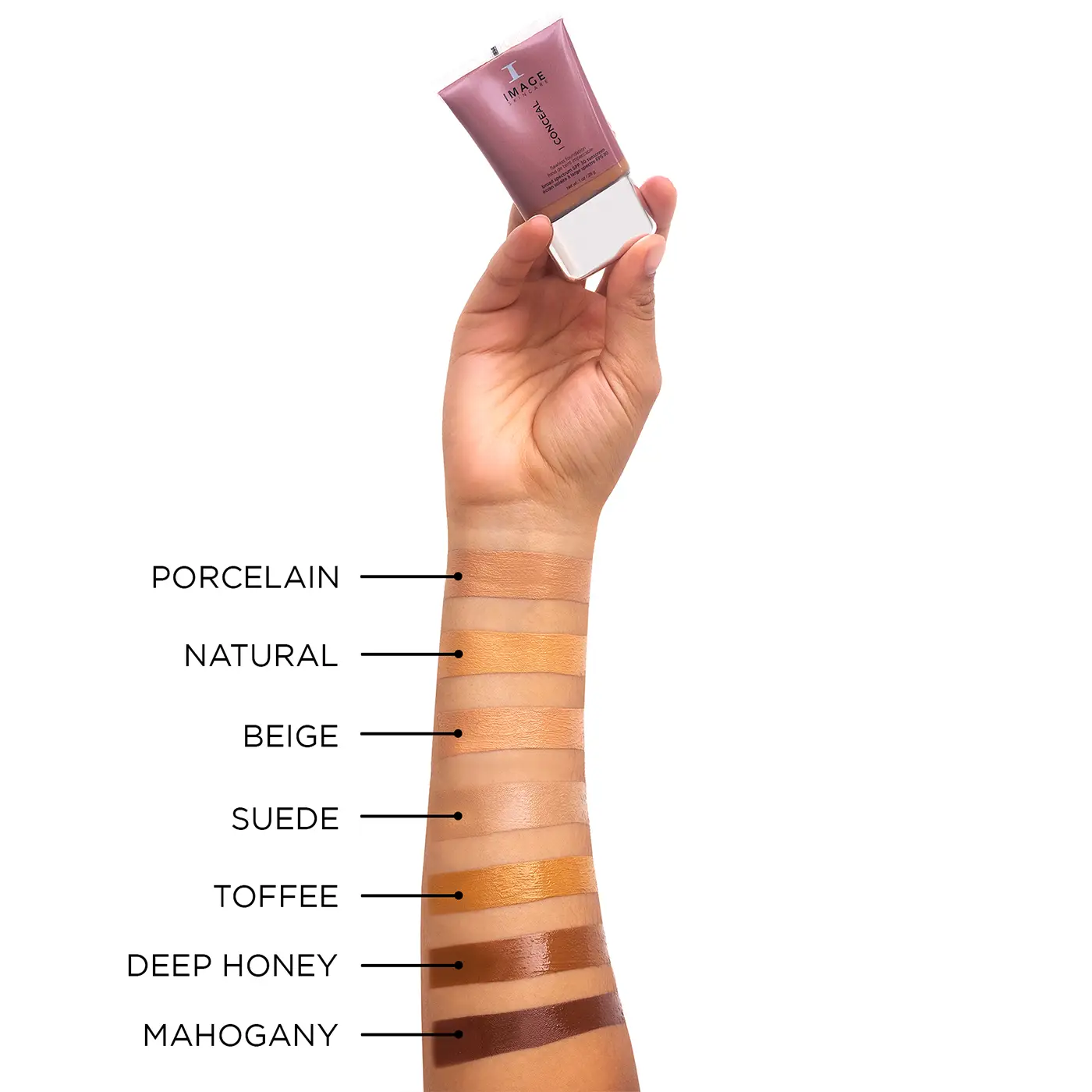 Image-Skincare - I-Beauty- I CONCEAL - flawless foundation - Beige - All swatches
