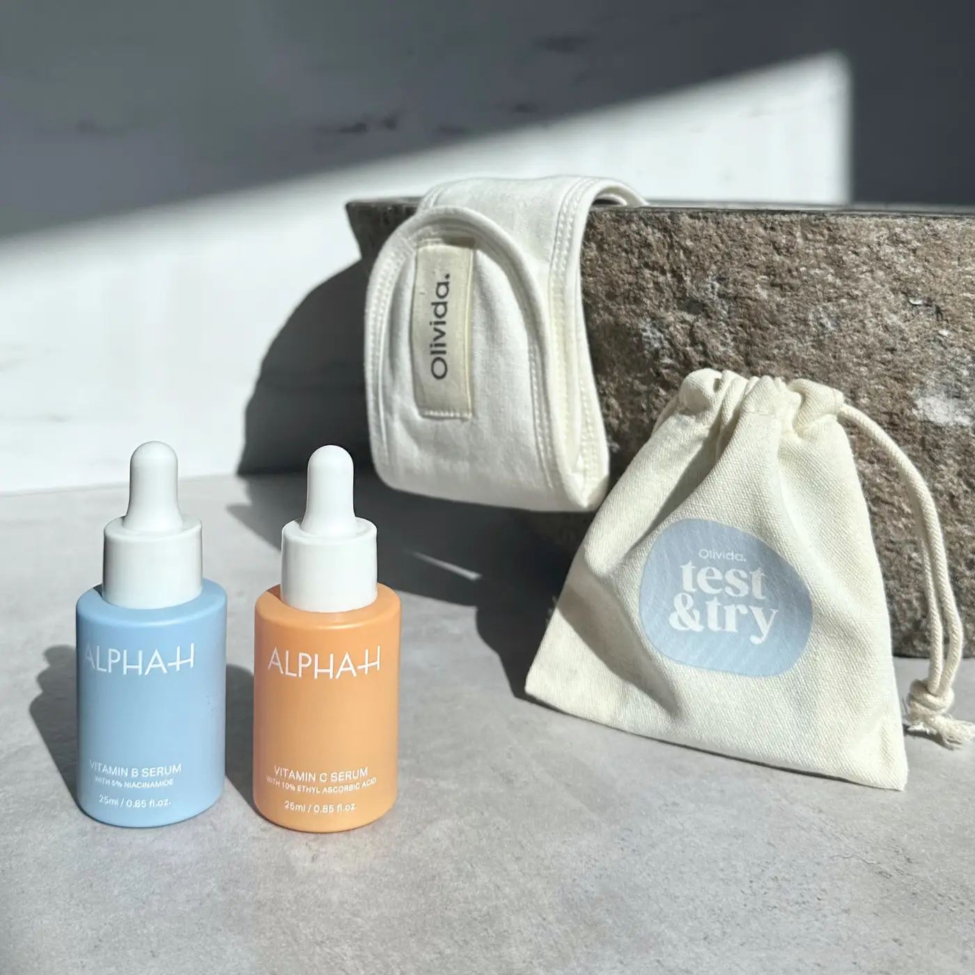 ALPHA-H Brightening Duo Producten Vitamin C Vitamin B Olivida Copyright Korting