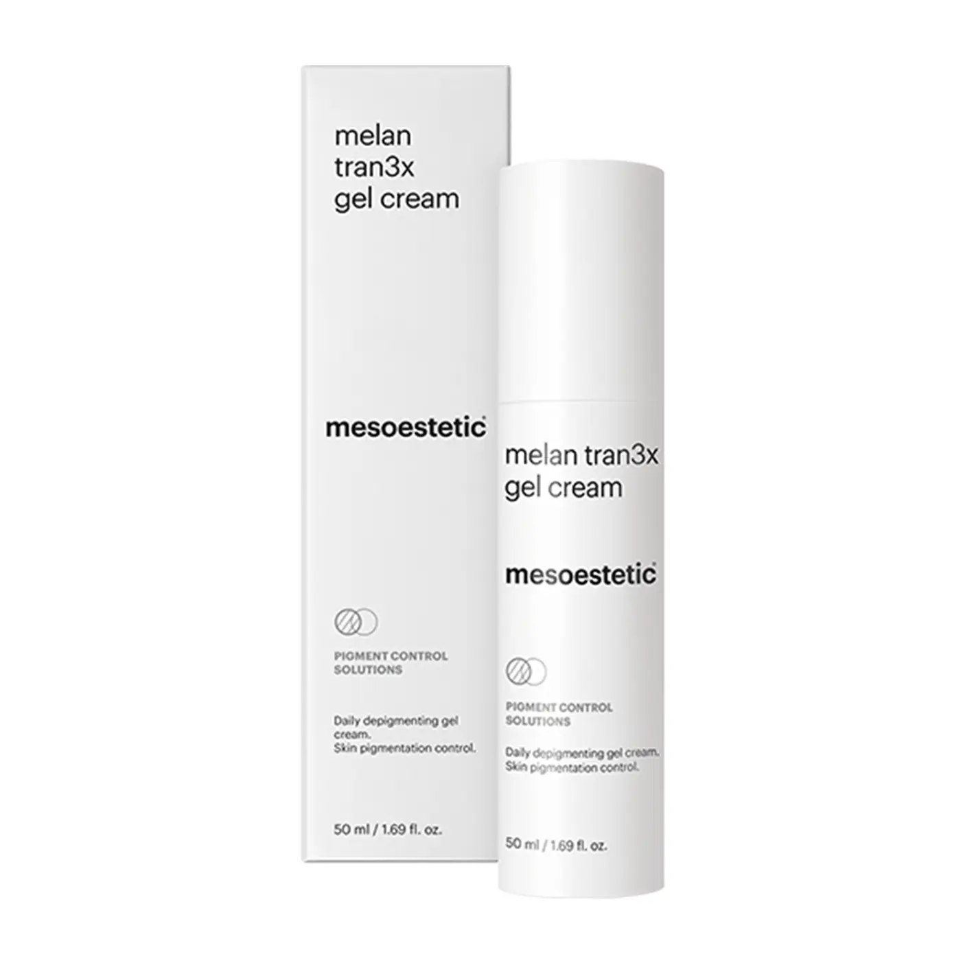 Mesoestetic - Melan tran3x gel cream - Display