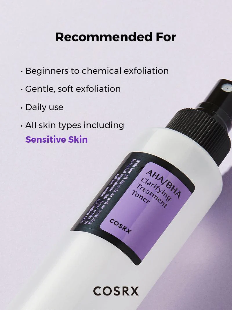 COSRX - AHA/BHA Clarifying Treatment Toner - huidtype