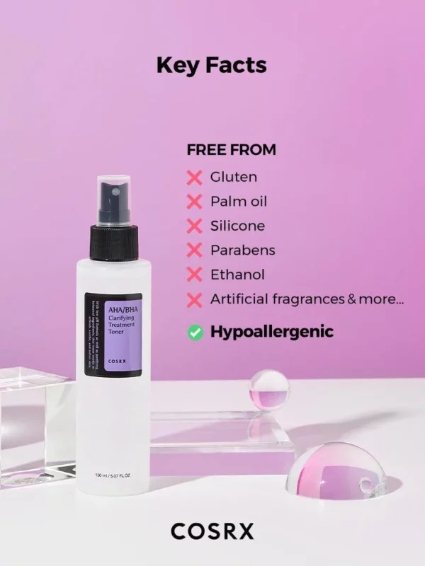 COSRX - AHA/BHA Clarifying Treatment Toner - hypoallergeen