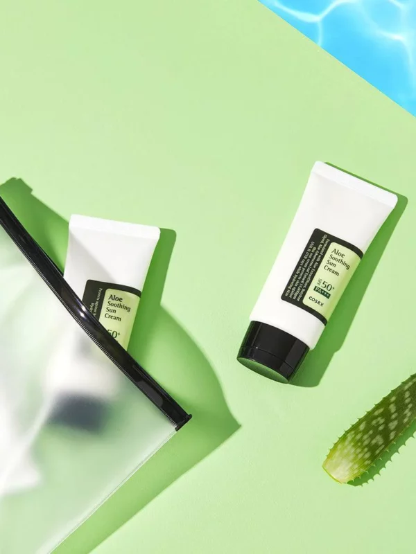 COSRX - Aloe Soothing Sun Cream SPF50 PA+++ - Afbeelding 4