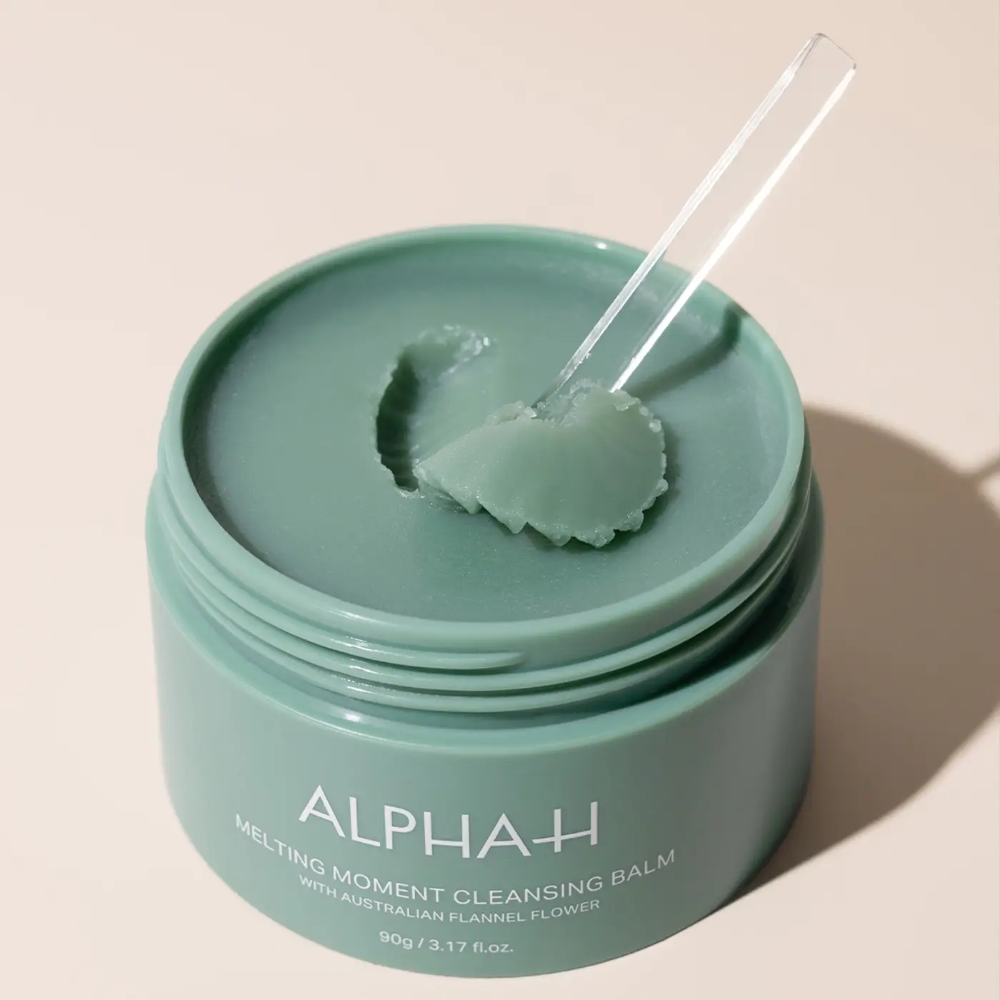 ALPHA-H - Melting Moment Cleansing Balm - FLANNEL FLOWER - Scoop