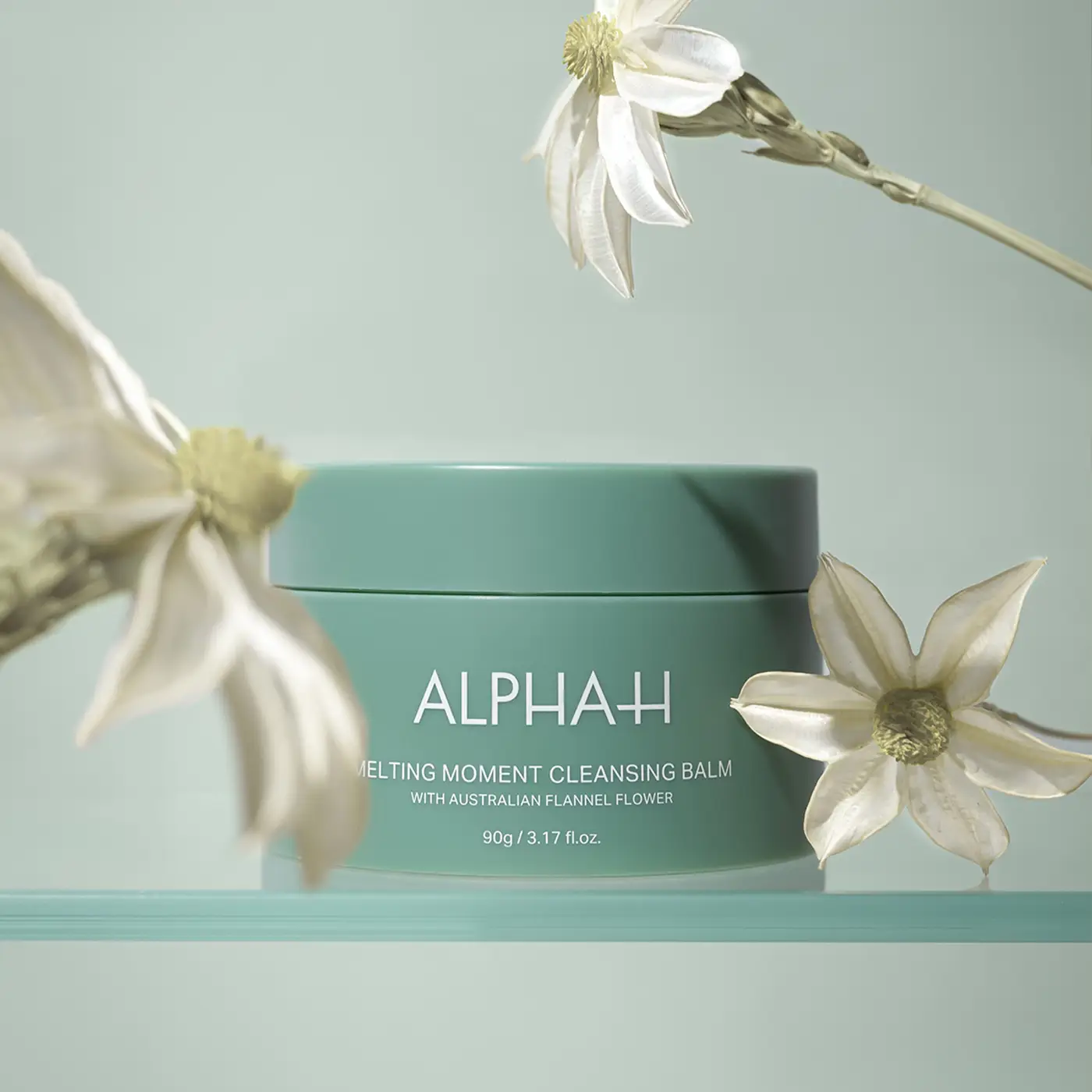 ALPHA-H - Melting Moment Cleansing Balm - FLANNEL FLOWER - Sfeer