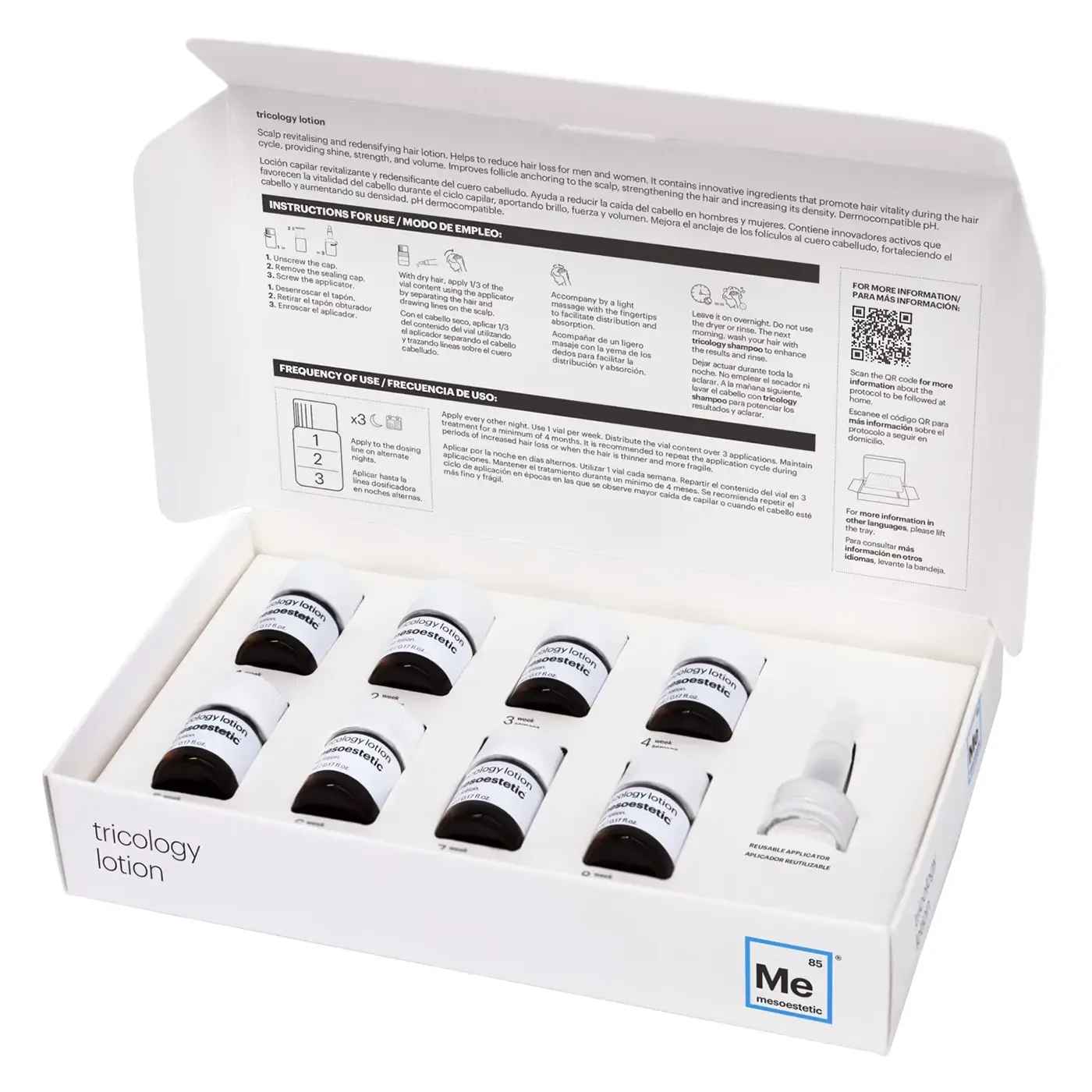 mesoestetic® - tricology hair loss shampoo - doosje