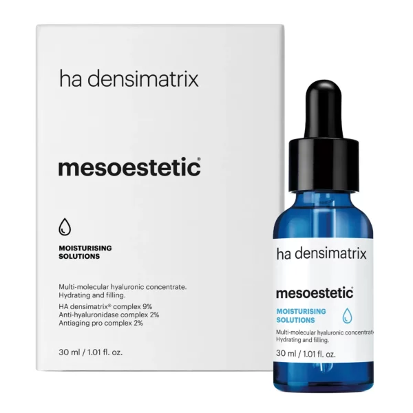 Mesoestetic - Moisturising Solutions - Ha-Densimatrix - Package and Bottle