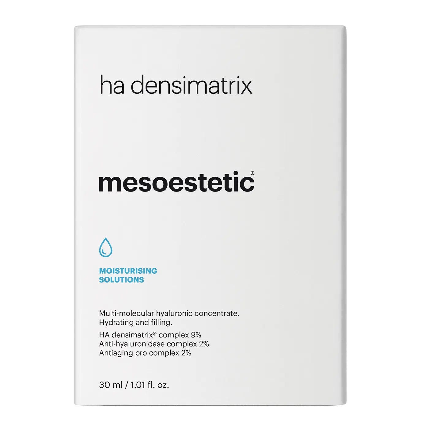 Mesoestetic - Moisturising Solutions - Ha-Densimatrix - Package