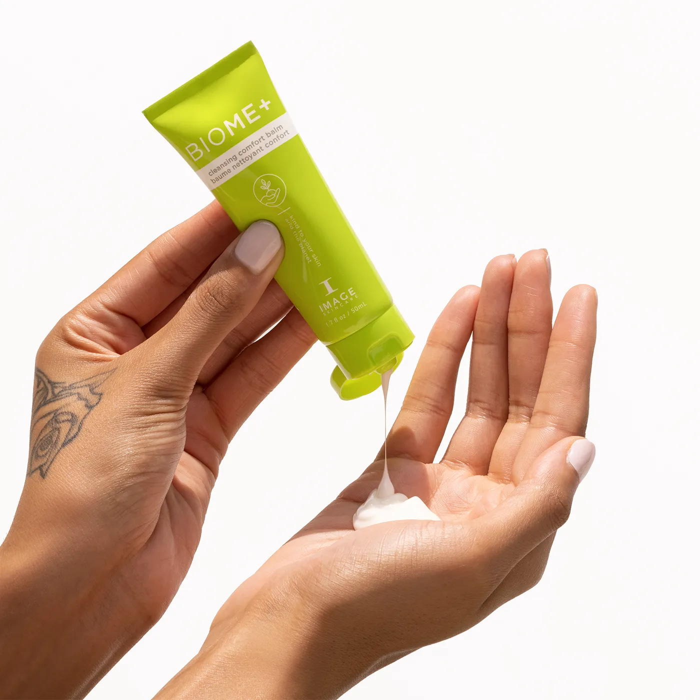 IMAGE Skincare - Micro biome+ Essentials Kit - tester - Voorbeeld gebruik