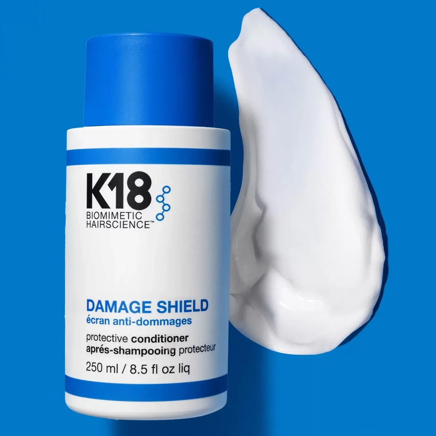 K18 - DAMAGE SHIELD - protective conditioner - Textuur