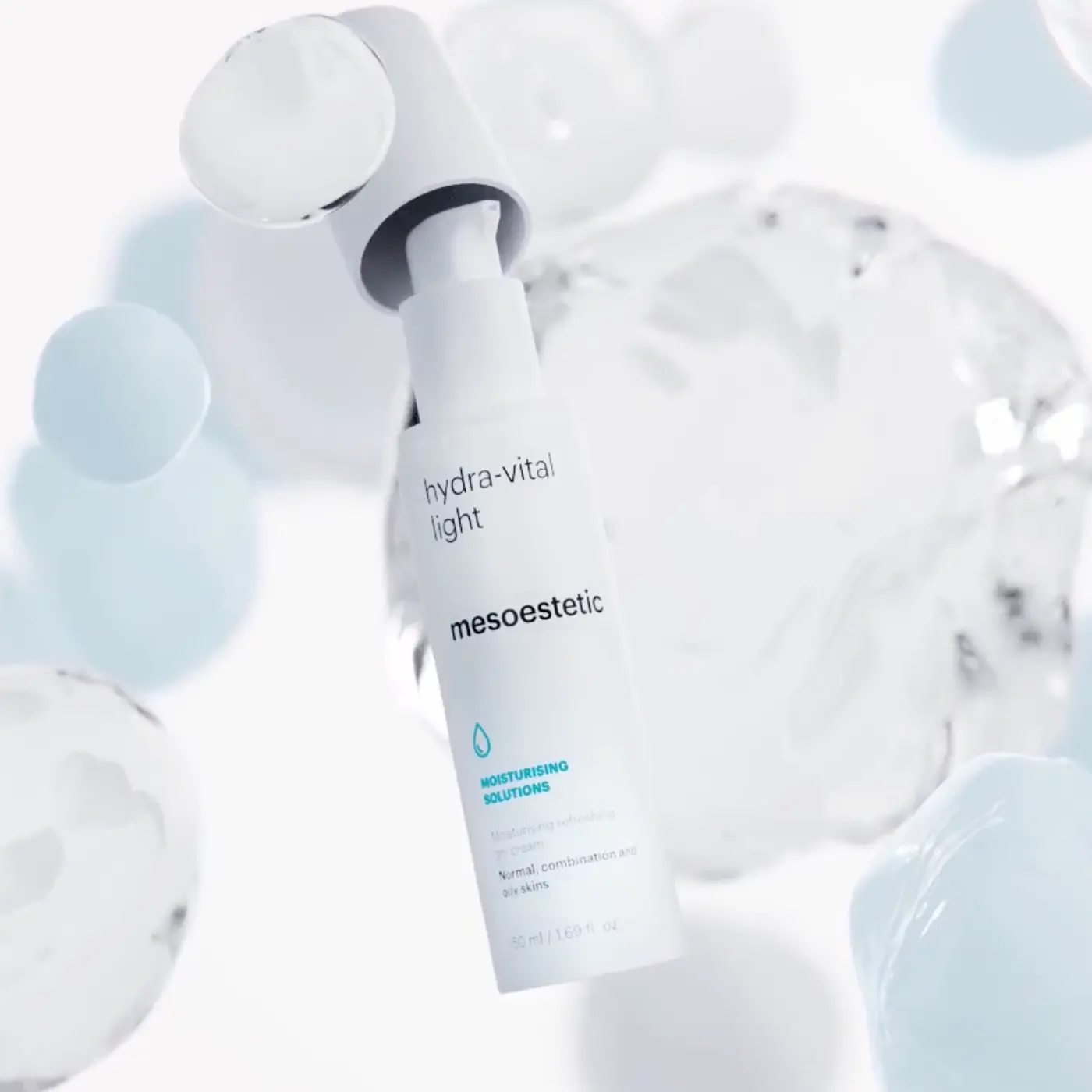 Mesoestetic HydraGlow Protection Bundle Brightening Foam Hydratonic Mist HA Densimatrix Hydra Vital Light Melan130 SPF50 Hydra-vital