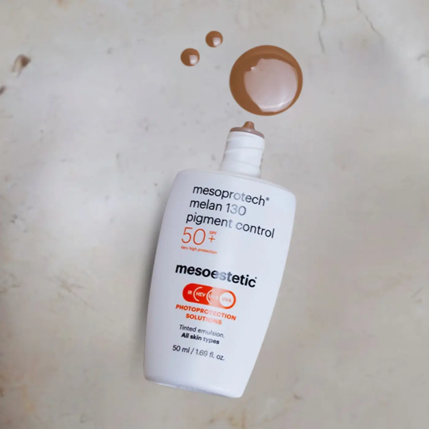 Mesoestetic HydraGlow Protection Bundle Brightening Foam Hydratonic Mist HA Densimatrix Hydra Vital Light Melan130 SPF50 Melan