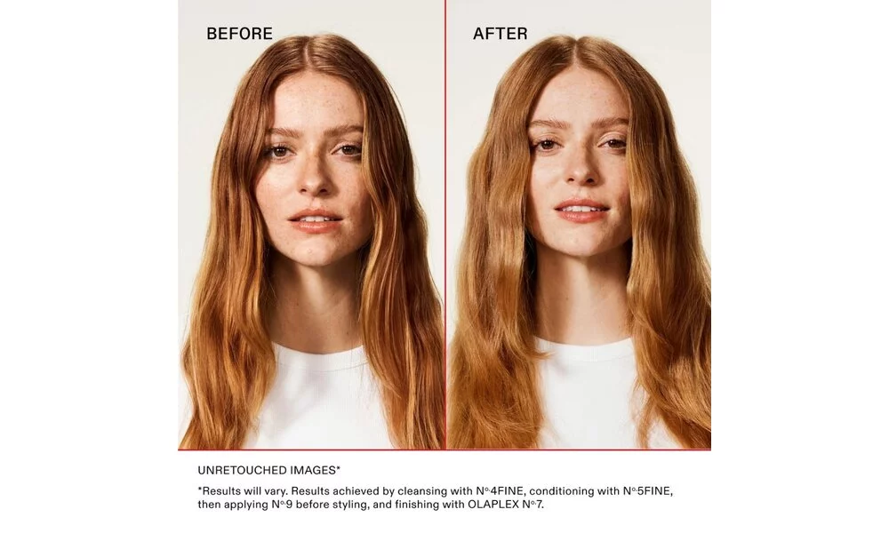 Olaplex - Haircare - N-4 - Fine - Bond Maintenance Shampoo - Before After