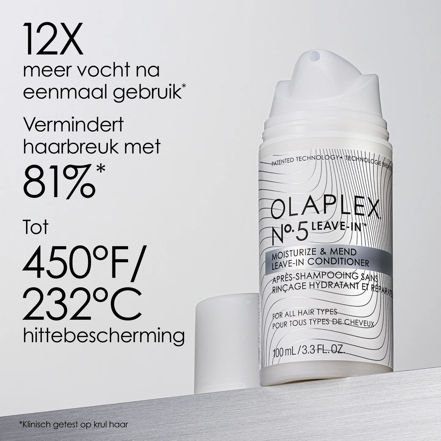 Olaplex - Haircare - Nº. 5 Moisturize & Mend Leave-In Conditioner - Haarbreuk - Infographic