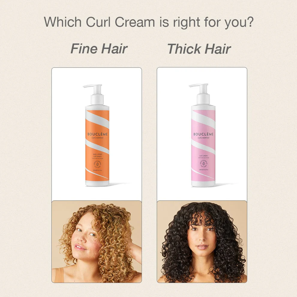 Boucleme - Haircare - Curl Cream - Fine Hair - Thick Hair