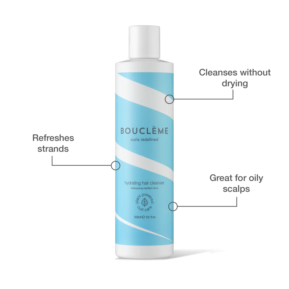 Boucleme - Haircare - Hydrating Hair Cleanser - Infographic