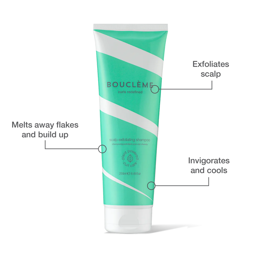 Boucleme - Haircare - Scalp Exfoliating Shampoo - Infographic