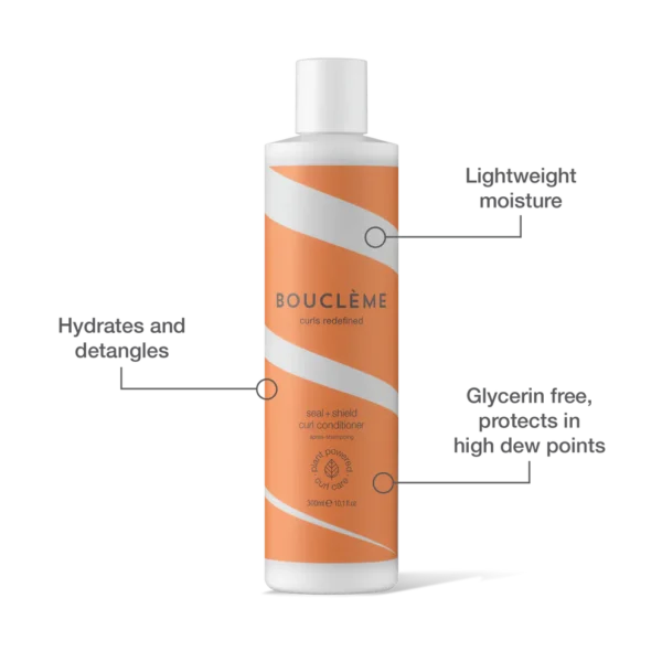 Boucleme - Haircare - Seal Shield Curl Conditioner -Infographic