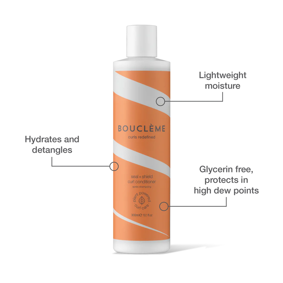 Boucleme - Haircare - Seal Shield Curl Conditioner -Infographic
