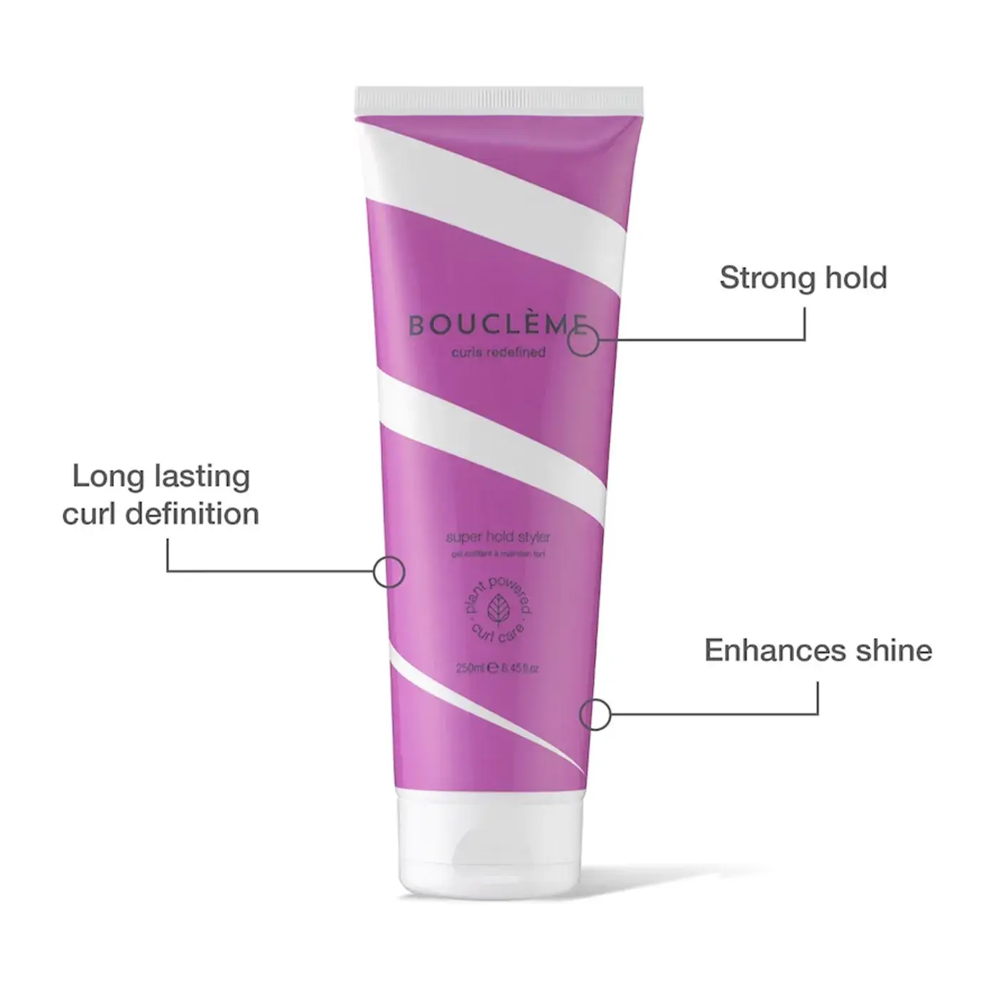 Boucleme - Haircare - Super Hold Styler - Infographic - Front