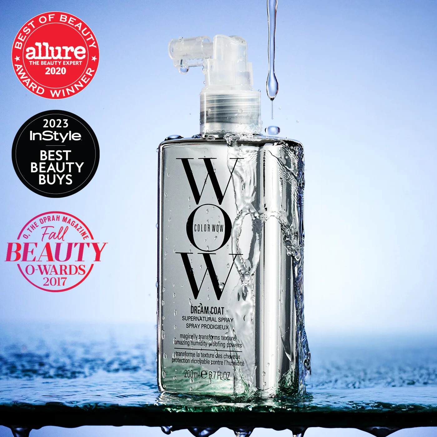 Color-Wow - Dream Coat - Supernatural Spray - 200ML - Haarspray -Kroeshaar - Awards