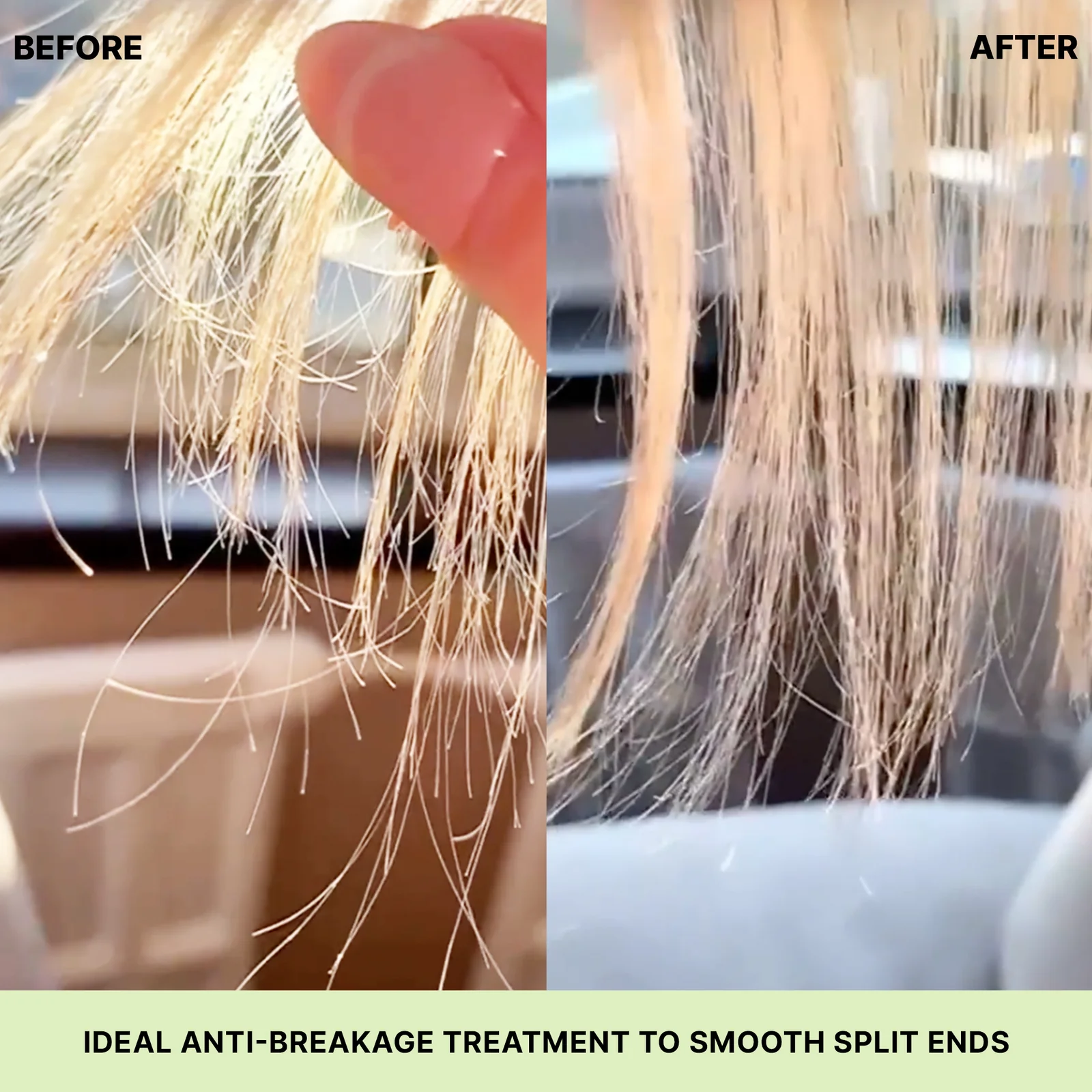 Color Wow - Dream Cocktail Kale-Infused - 200ML - Sfeer - Gespleten Punten - Before After