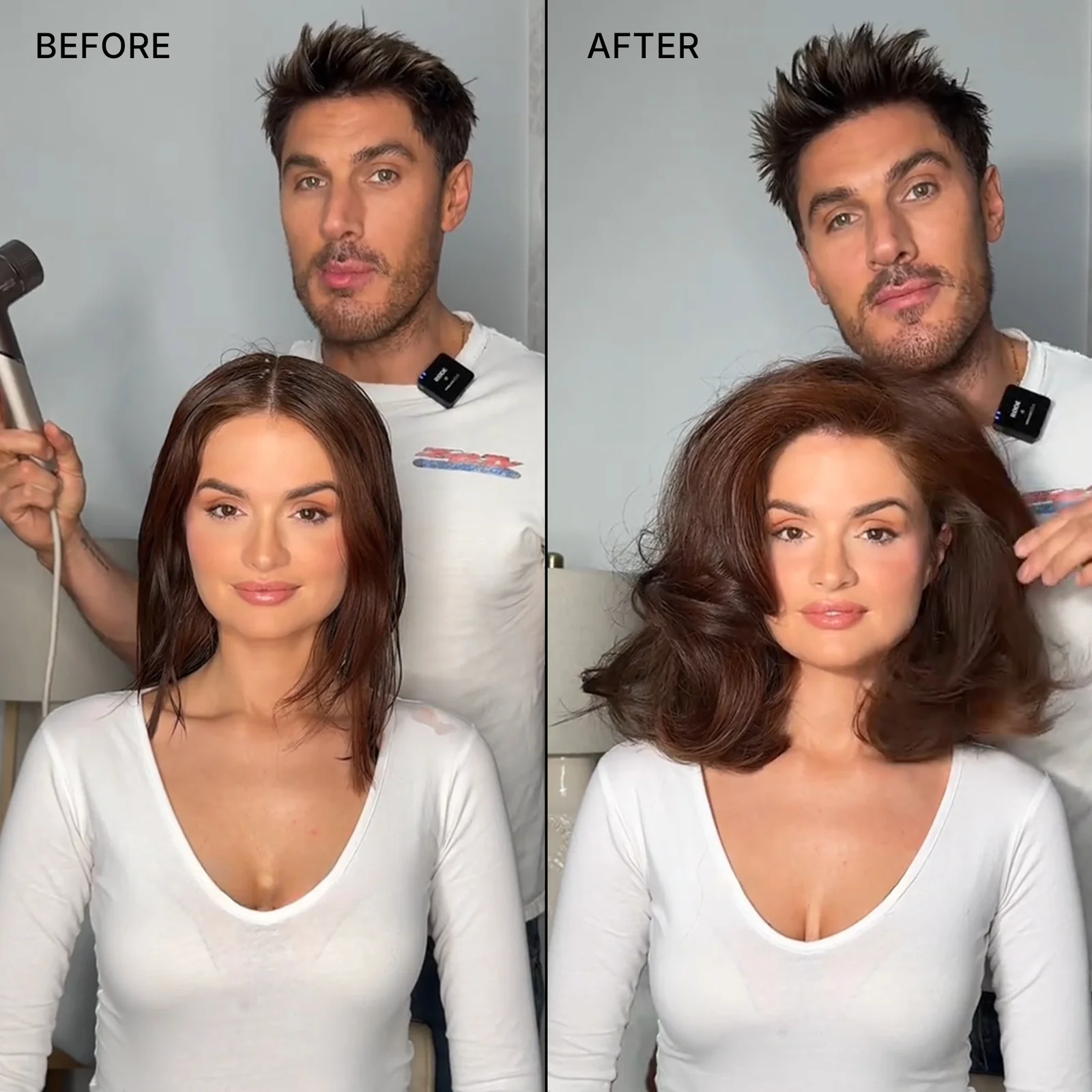 Color Wow - Xtra-Large - Bombshell Volumizer - 195ML - Before / After