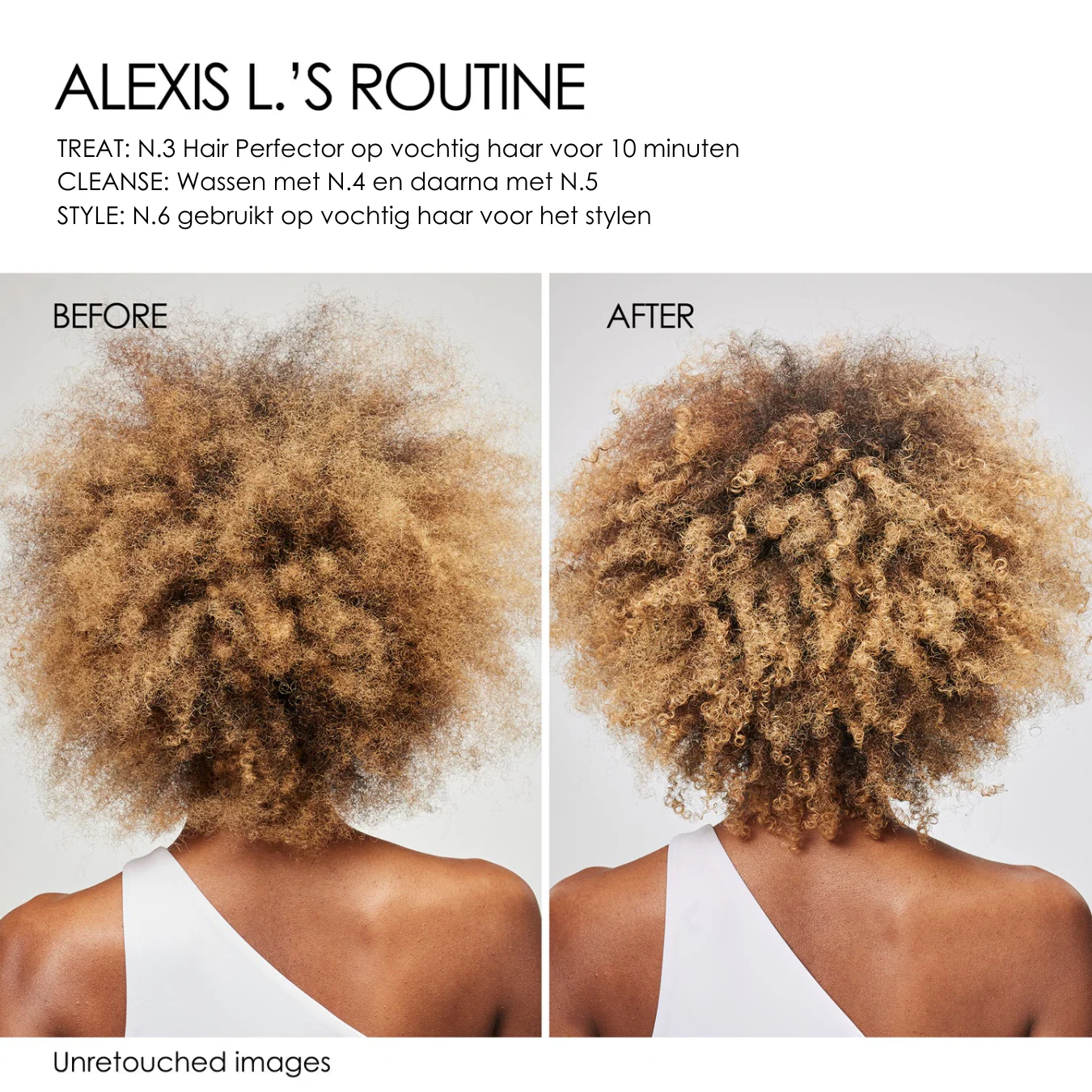Olaplex - N 3 - Hair Perfector - Model Achterkant